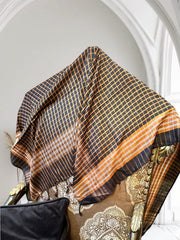 Men's Head scarf Small Size 49*49 inches - Shemagh - Keffiyeh Scarf - Summer Romal