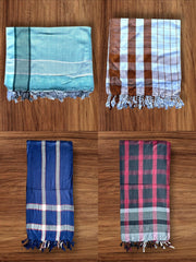 Head Scarf Bundle Pack of 4 - All Different designs - Free Delivery