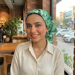 Bandana Scarf - Green Harmony - Large Size