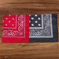 Pack of 4 100% Cotton Bandana Head Scarf Unisex paisley bandana
