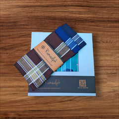 Pack of 12 Men's Handkerchief Premium 18 inches Rumaal