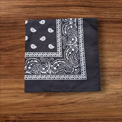 100% Cotton Bandana Head Scarf Unisex paisley bandana for Men and Women