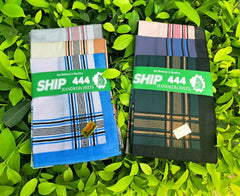 Pack of 12 Men's Handkerchief Printed Design Export quality Fabric assorted colors