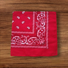 100% Cotton Bandana Head Scarf Unisex paisley bandana for Men and Women